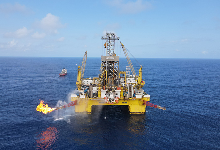 Deepwater Semisubmersible Drilling Rig BLUEWHALEⅠ