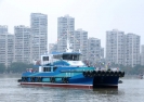 助力廣東省“十四五”海上風場運維 中集集風 “量海101” 正式下水